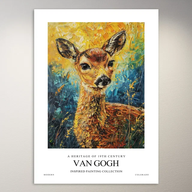 Vincent Van Gogh Inspired Painting | Art Poster