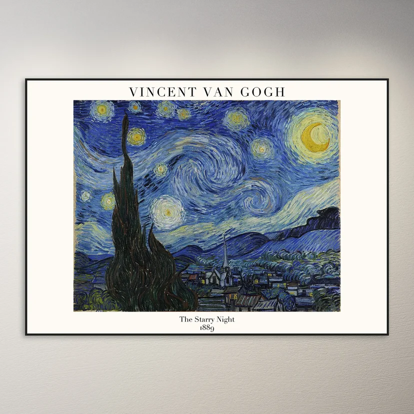 Vincent van Gogh The Starry Night Poster