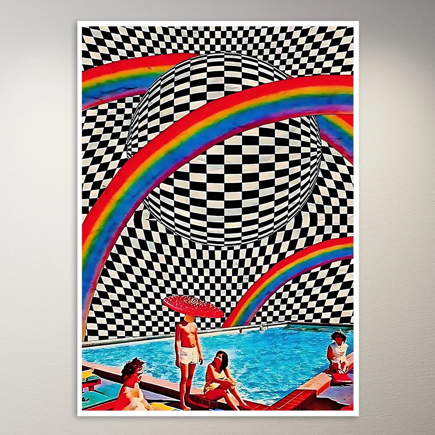 Trippy Art Poster