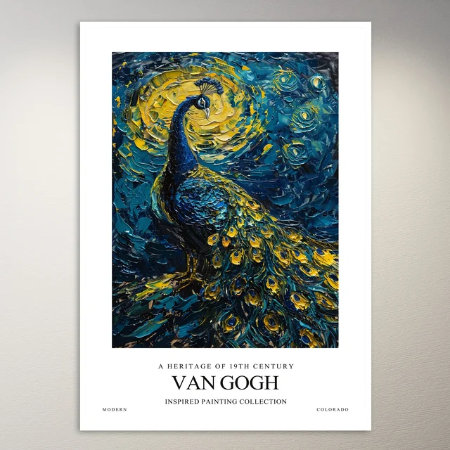 Vincent Van Gogh Inspired Painting | Art Poster