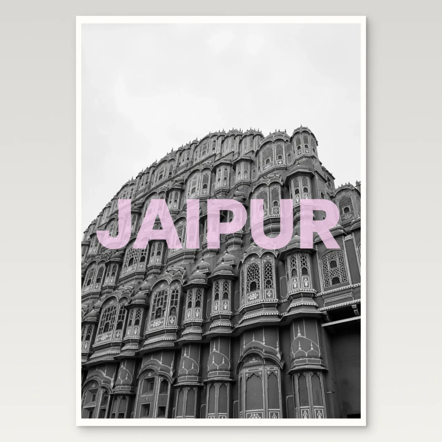 Jaipur Poster mockup