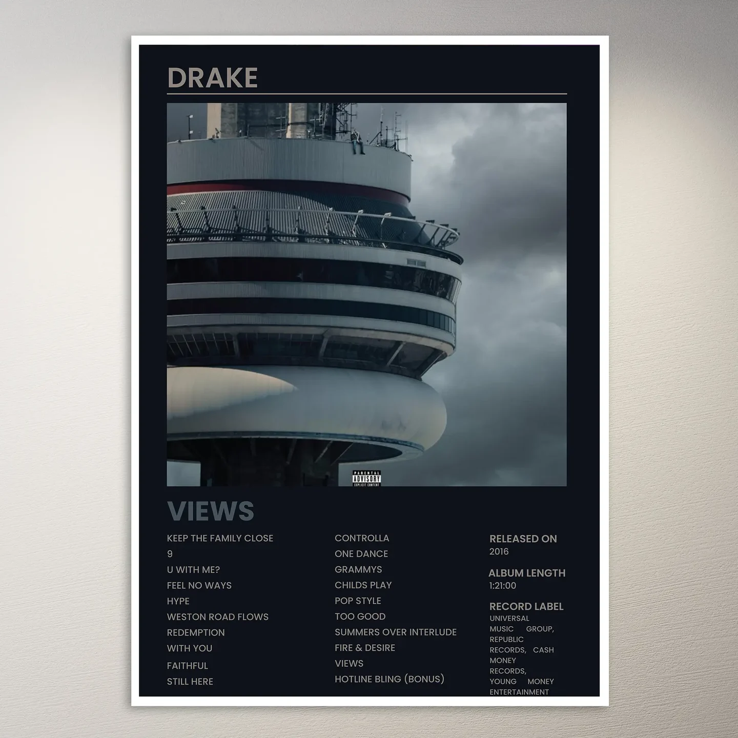 Drake Poster