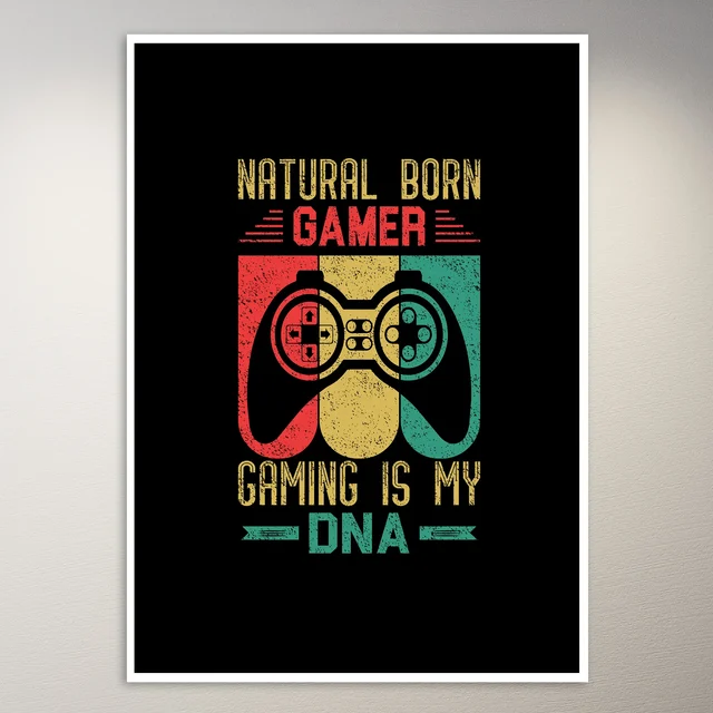 Natural Born Gamer | Gaming Poster