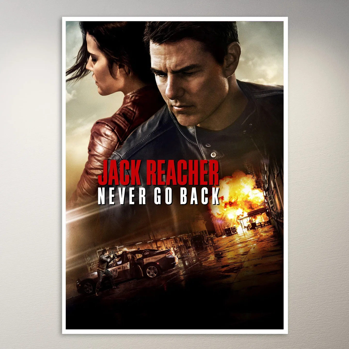 Jack Reacher Never Go Back Poster
