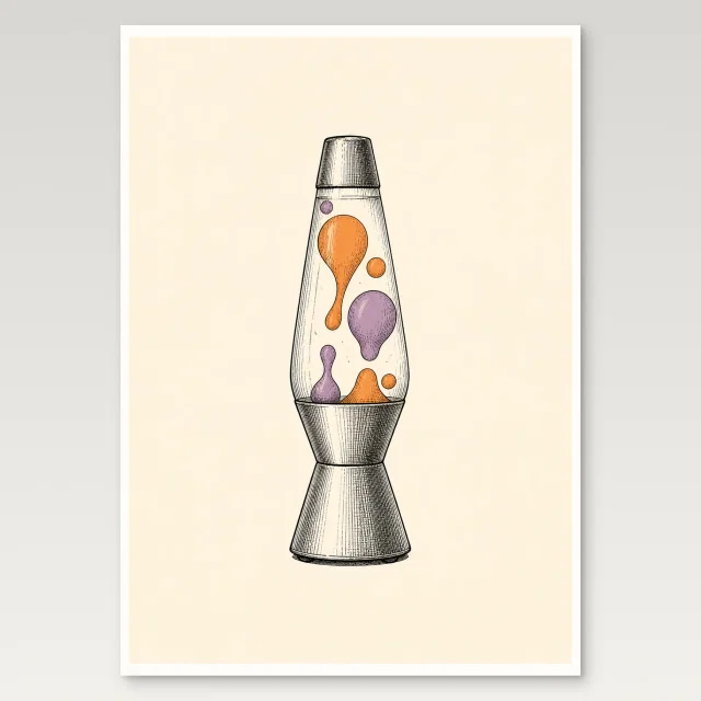 Lava Lamp Poster