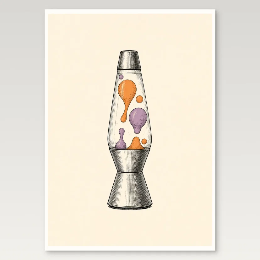 Lava Lamp Poster