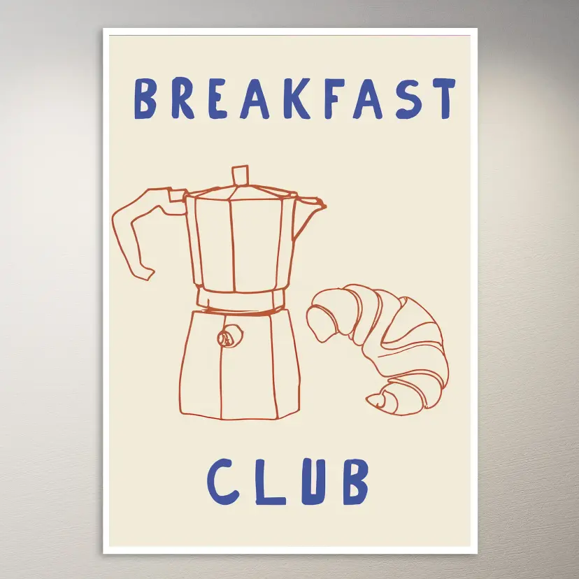 The Breakfast Club Poster