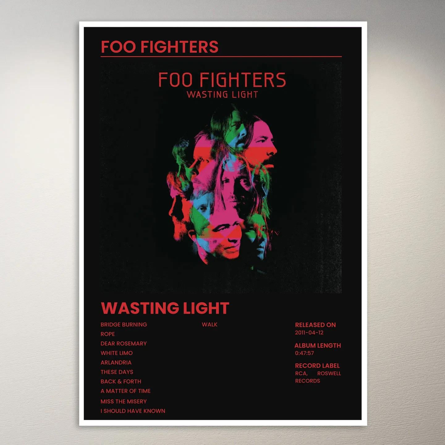Foo Fighters Poster