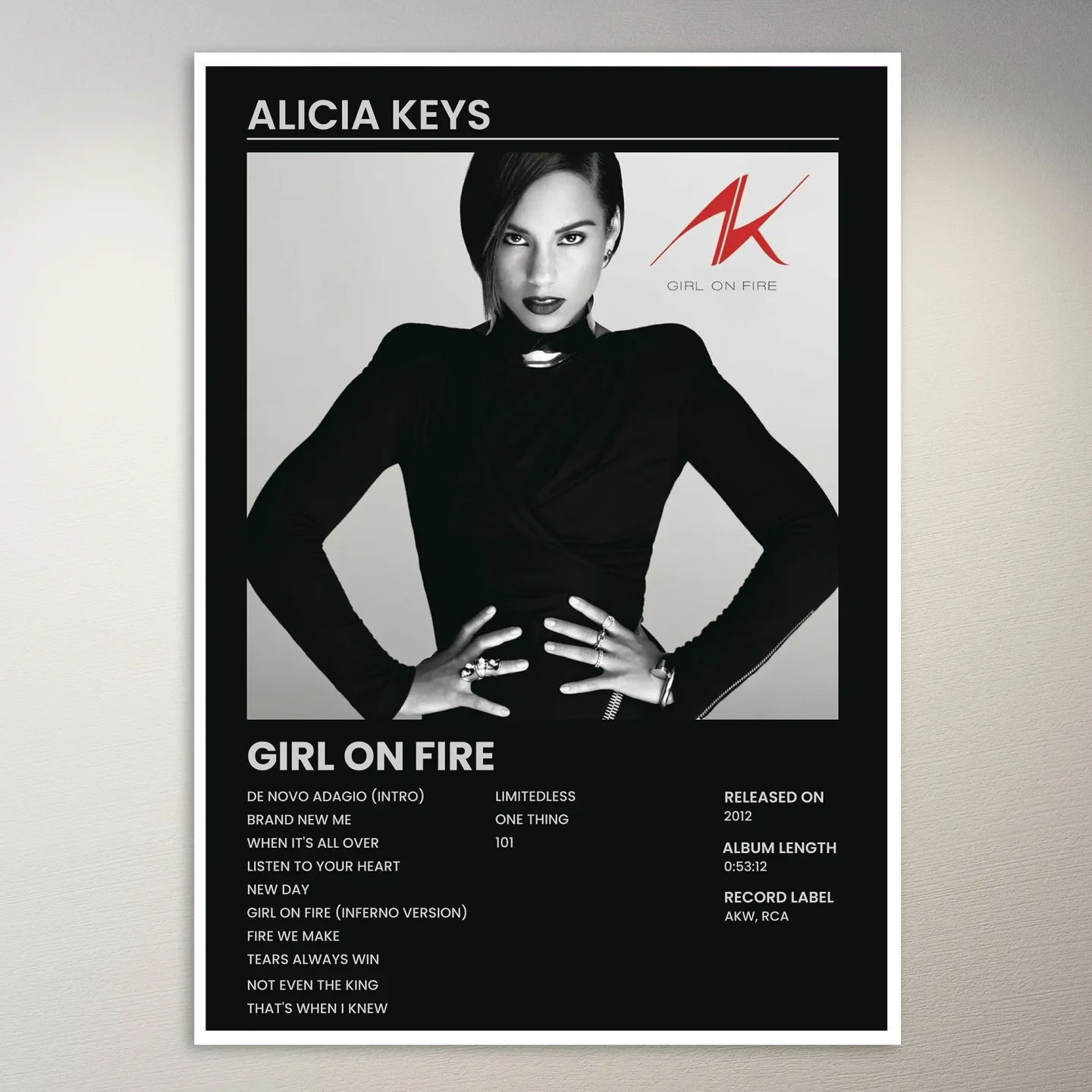 Alicia Keys Poster