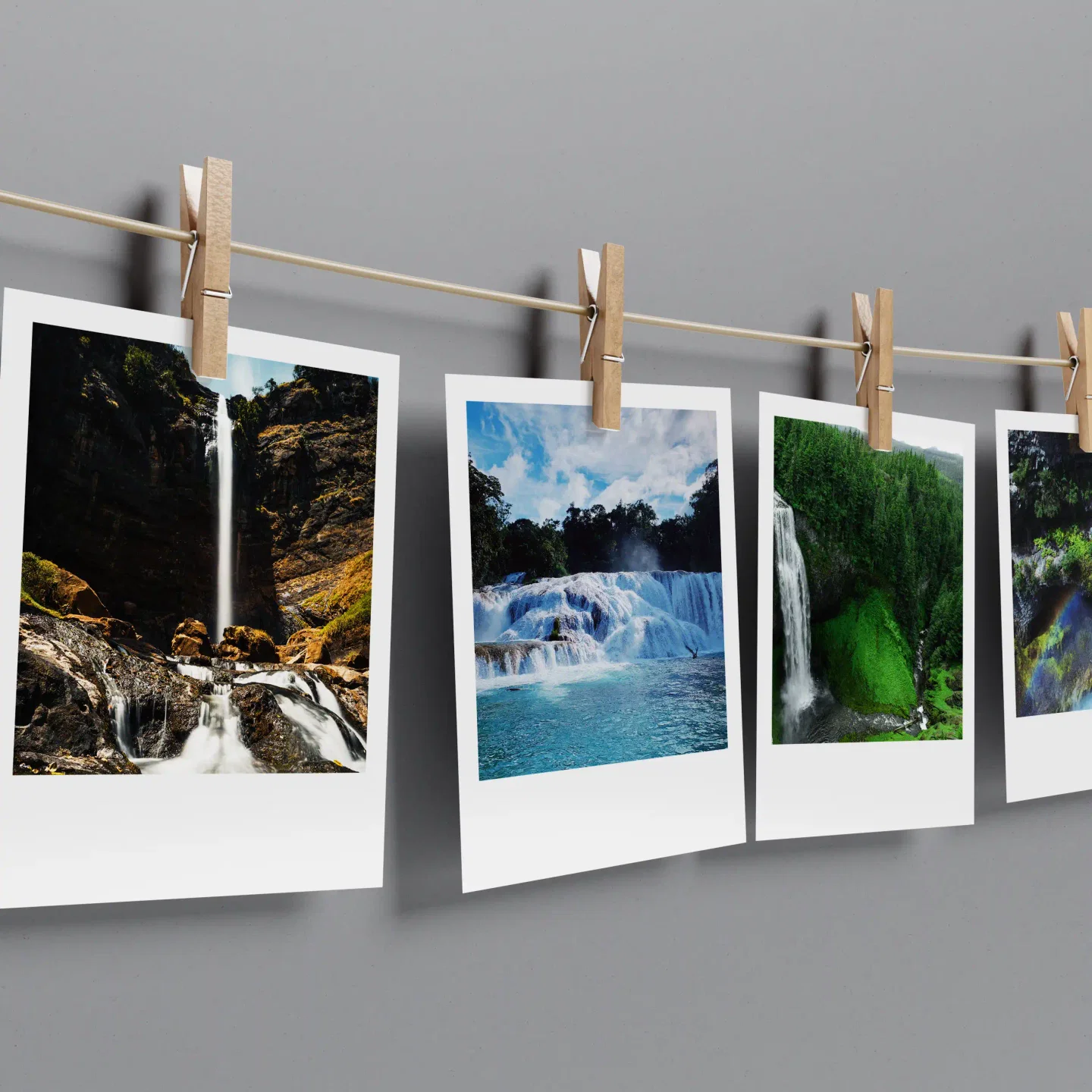 Waterfall Prints Set of 10