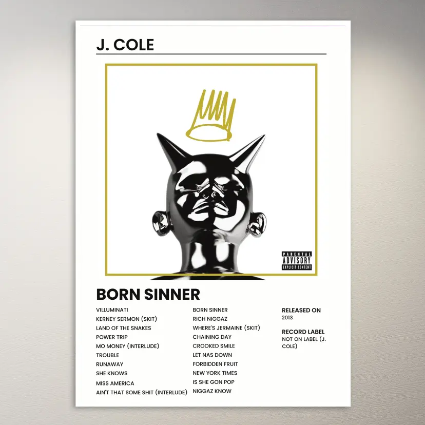 J. Cole Poster