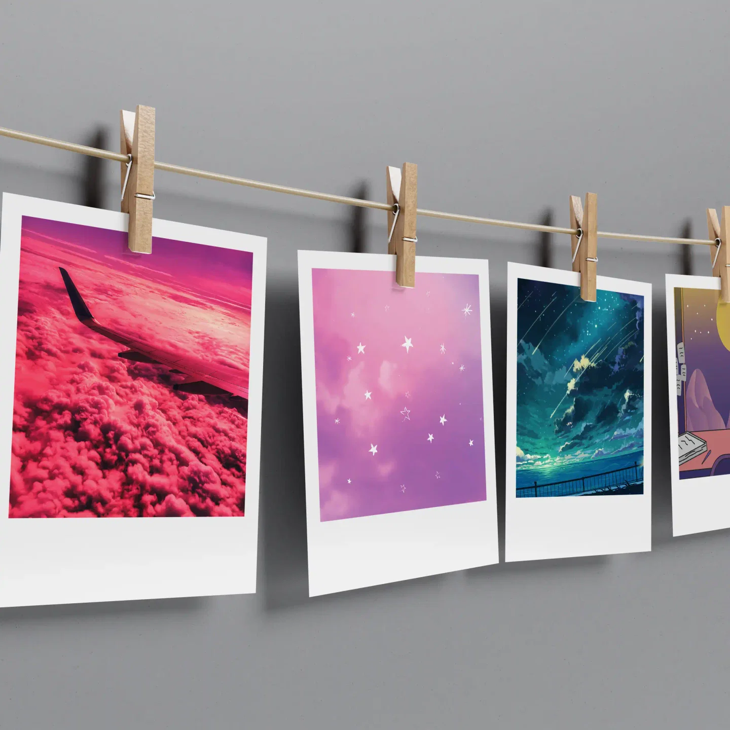 Sky Aesthetic Prints Set of 13