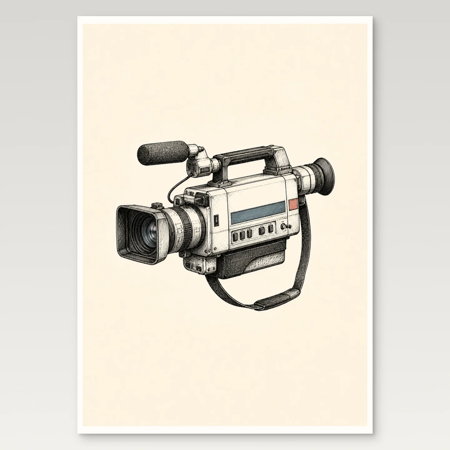 Camcorder Poster mockup