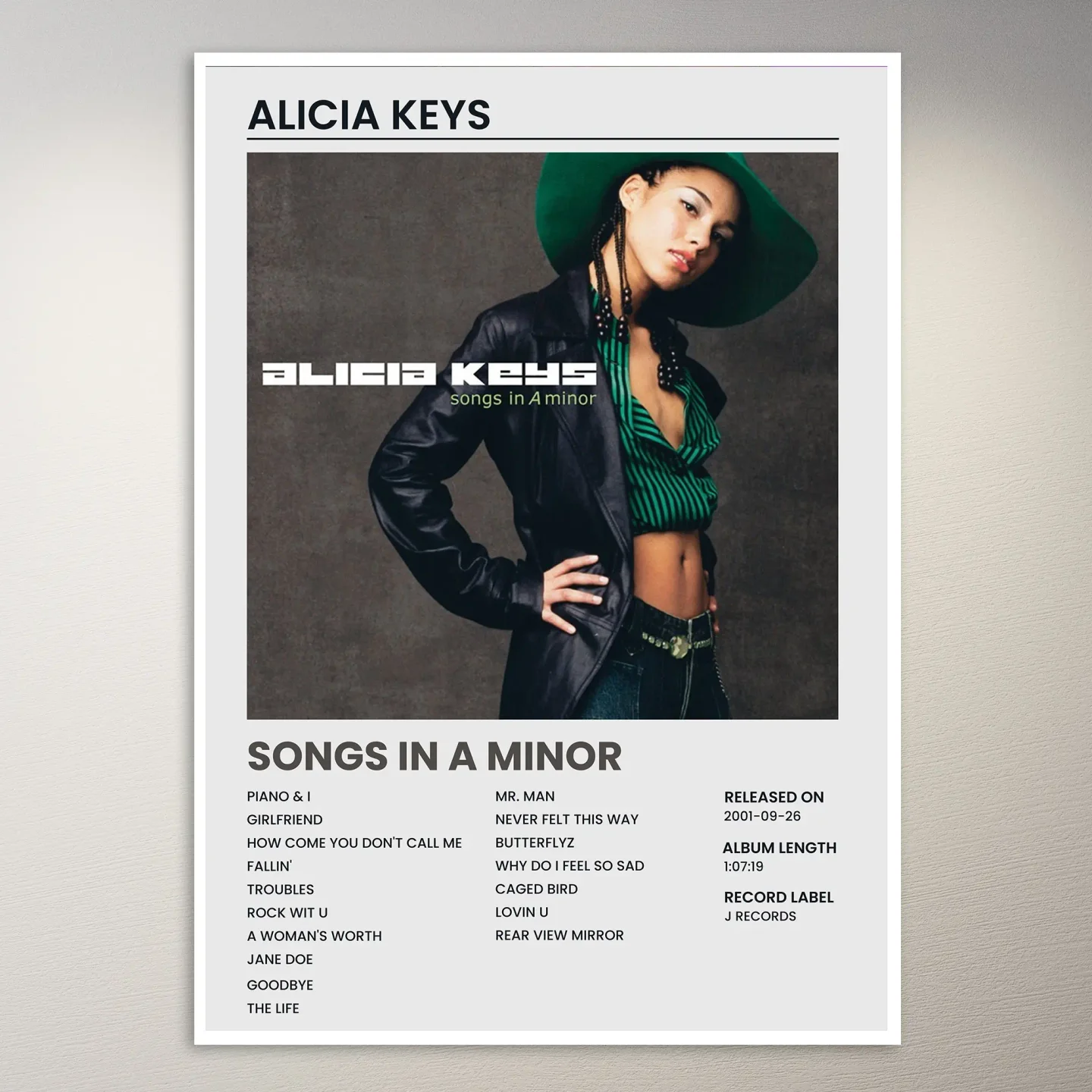 Alicia Keys Poster