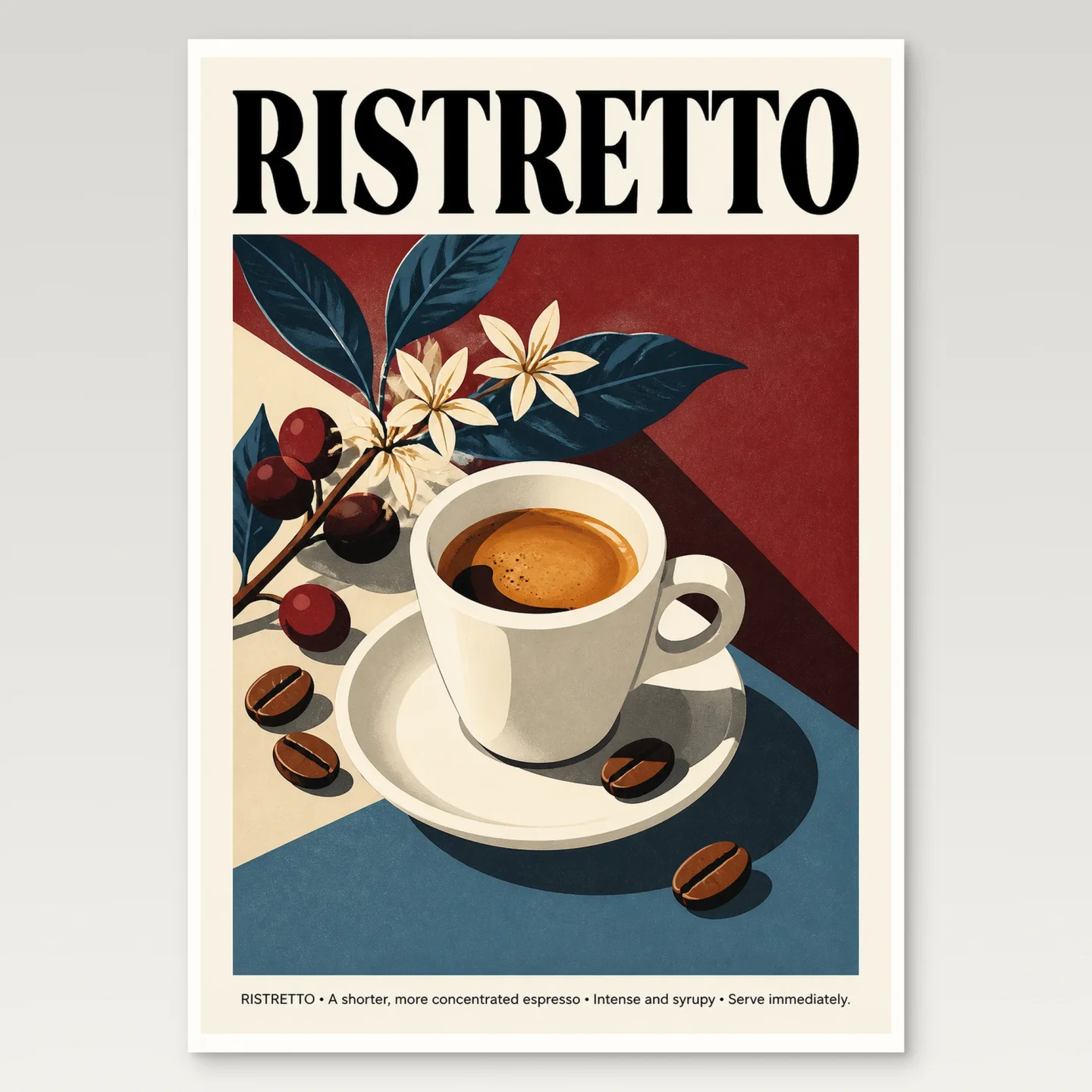 Ristretto Poster mockup