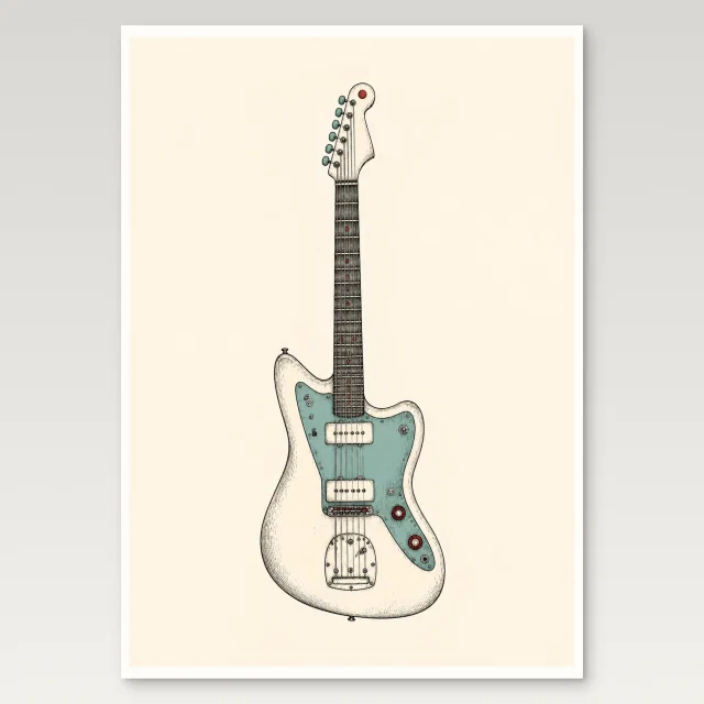 Electric Guitar Poster