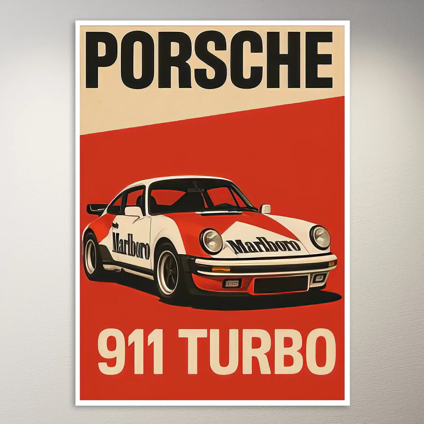 Porsche 911 Turbo Marlboro Edition Poster