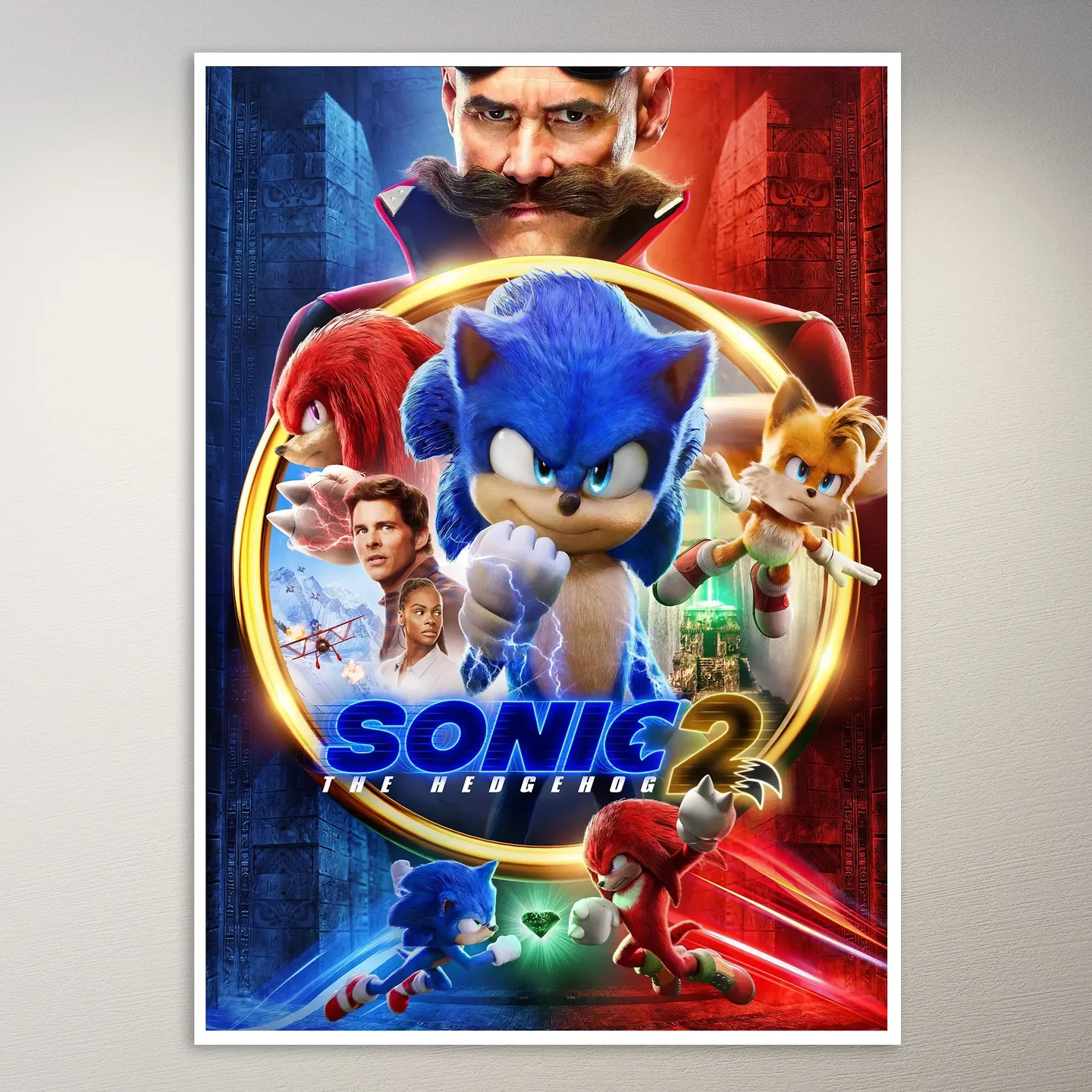 Sonic the Hedgehog 2 (1) Poster