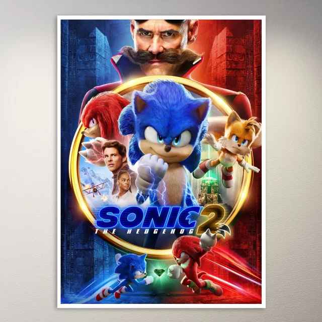 Sonic the Hedgehog 2 (1) Poster