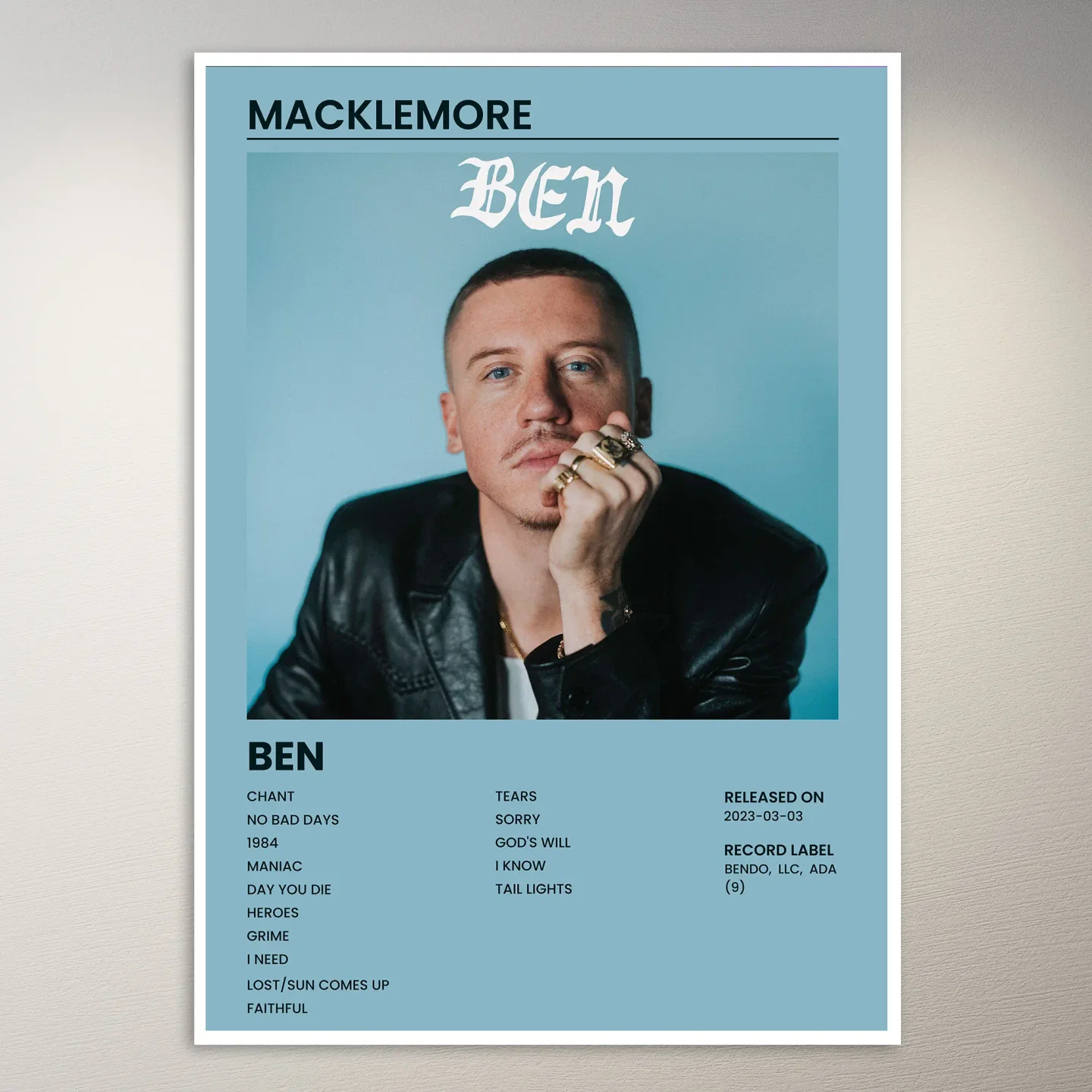 Macklemore Poster