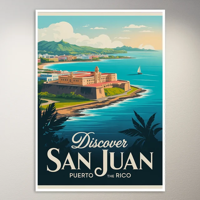 San Juan Travel Poster