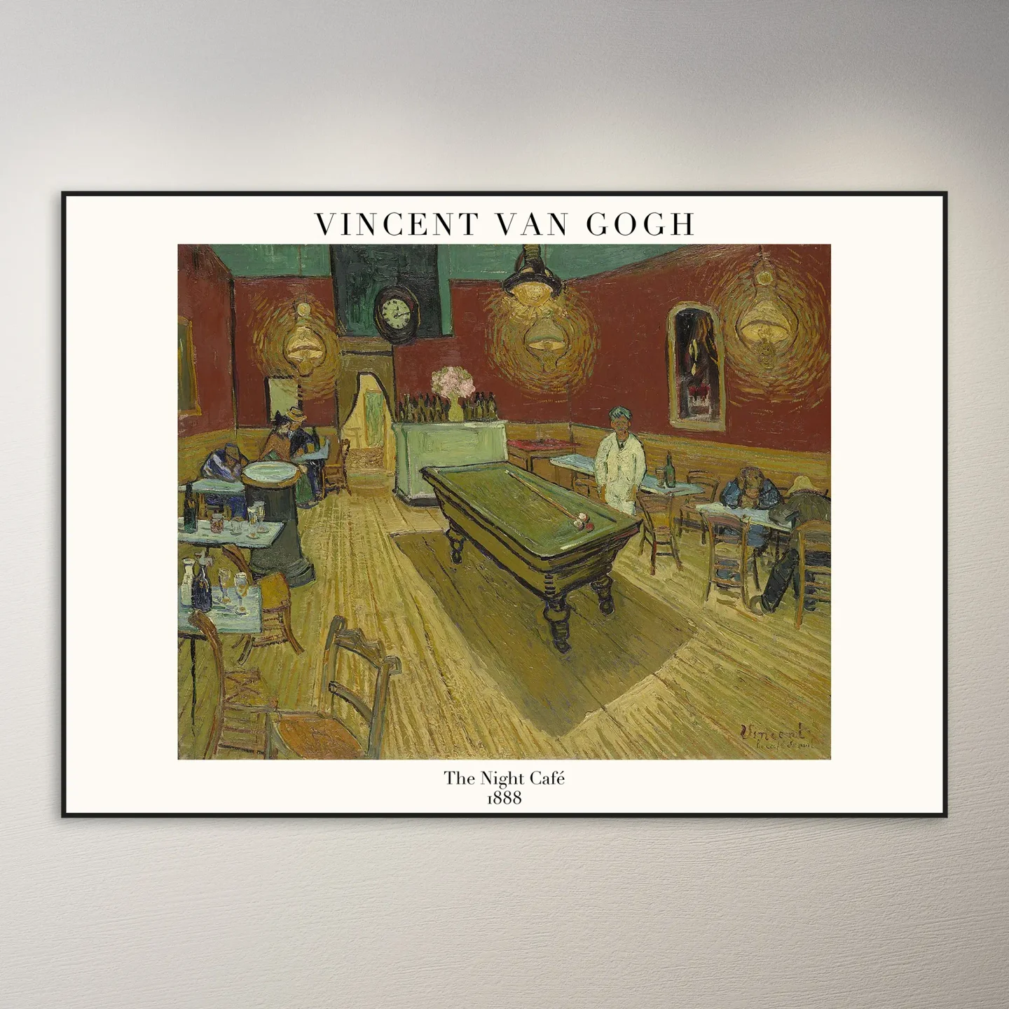Vincent van Gogh The Night Cafe Poster