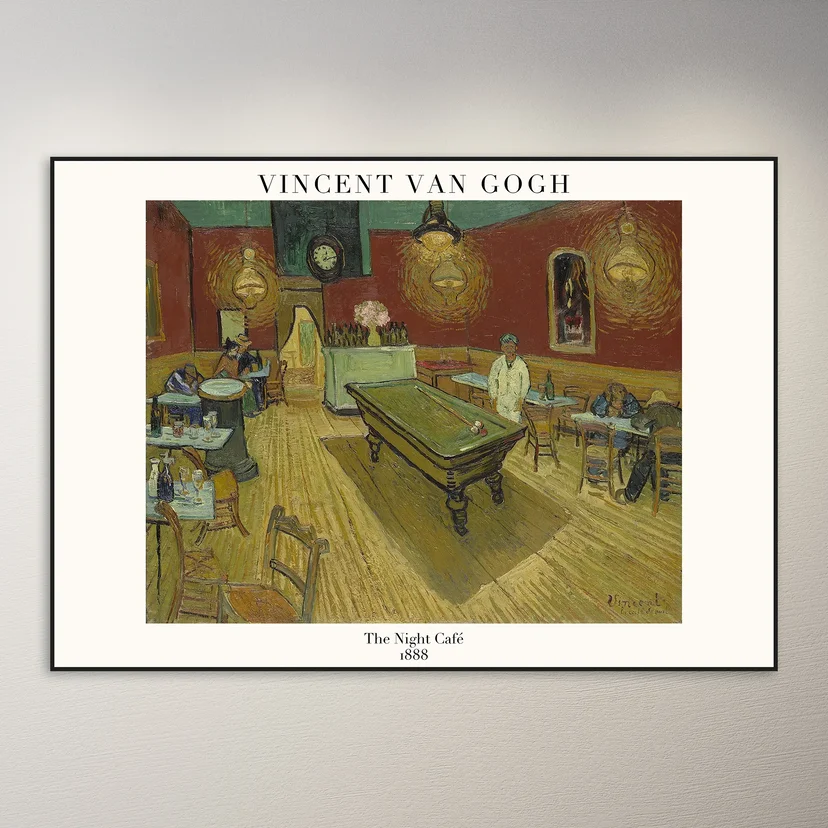 Vincent van Gogh The Night Cafe Poster