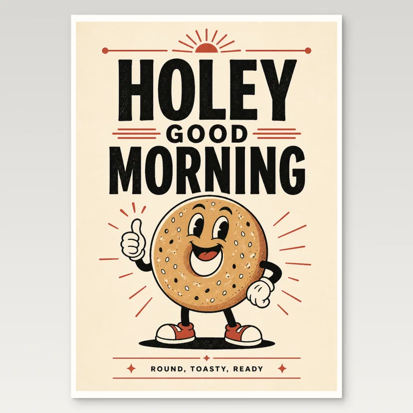 Bagel Poster