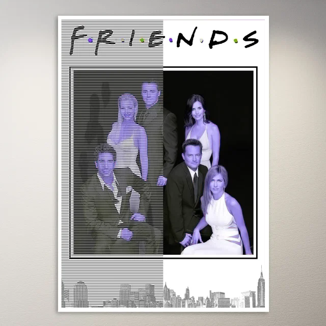 Friends (1994) - 4 Poster