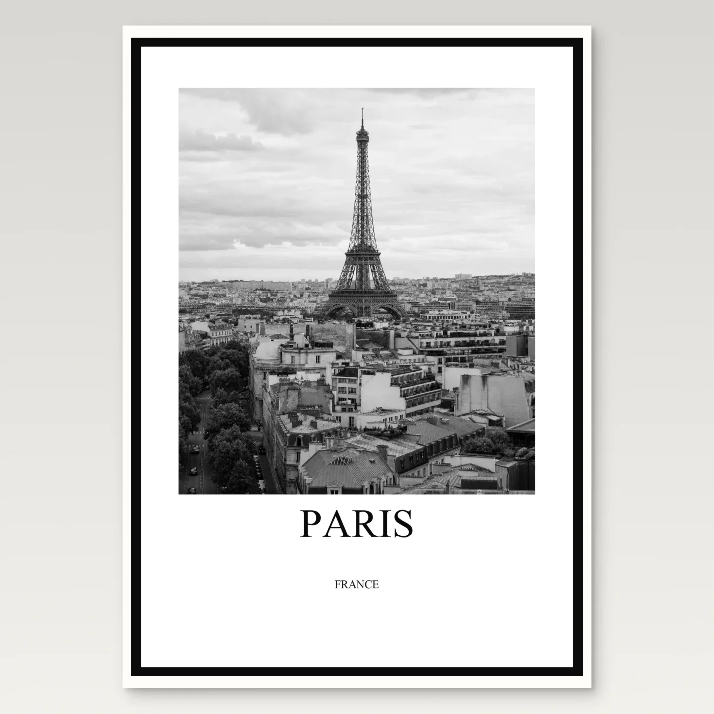 Paris Poster mockup