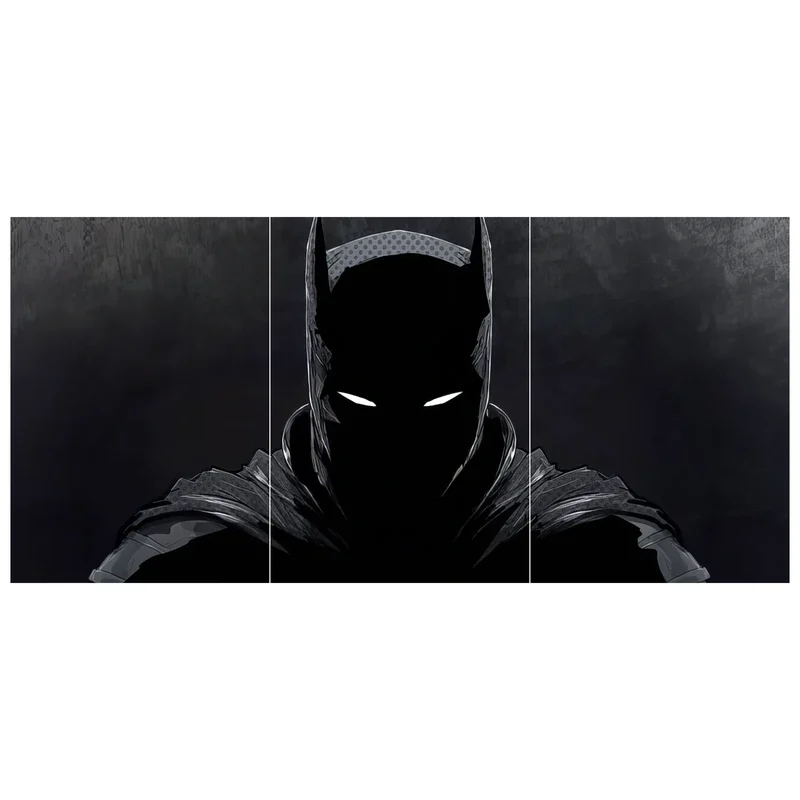 Dark Knight Portrait Split Poster (Set of 3)