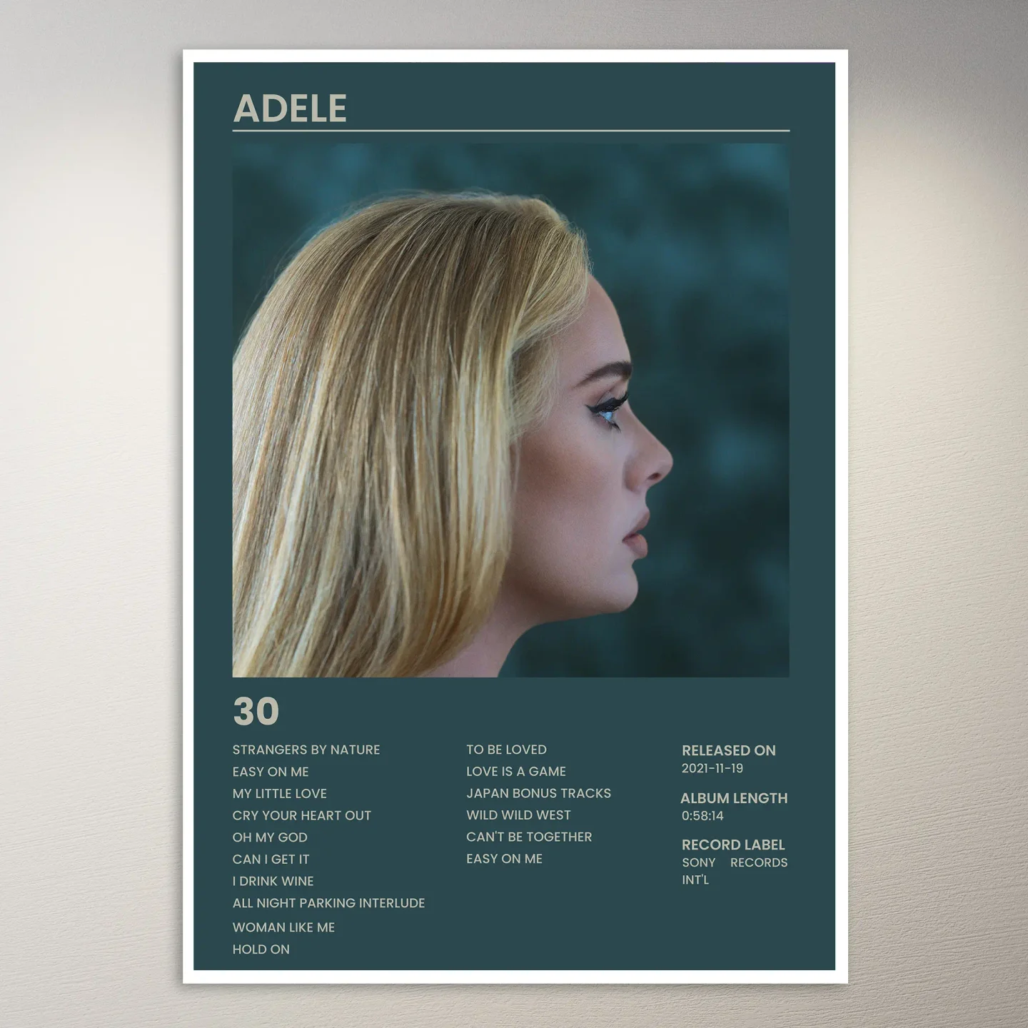 Adele Poster