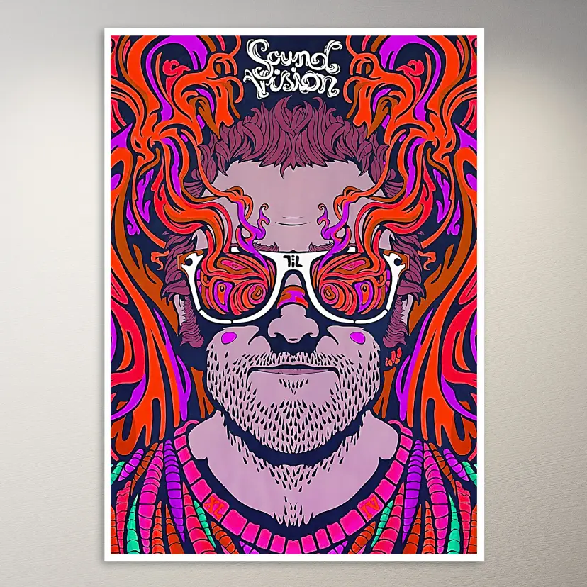 Trippy Art Poster