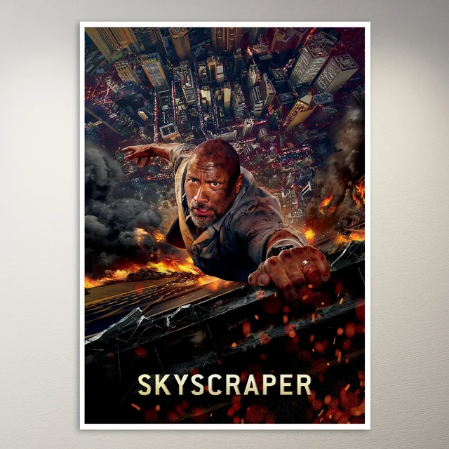 Skyscraper Action Movie Poster