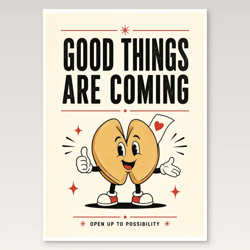 Fortune Cookie Poster