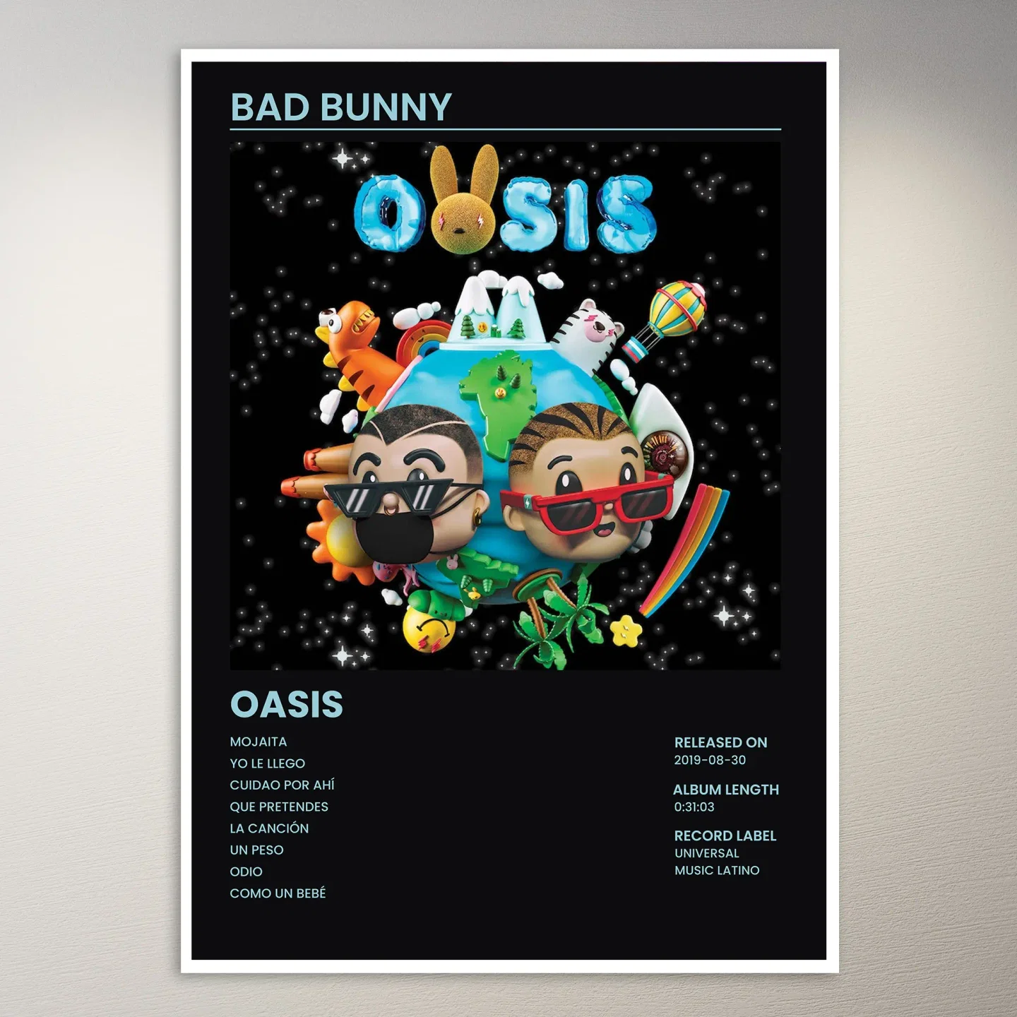 Bad Bunny Poster