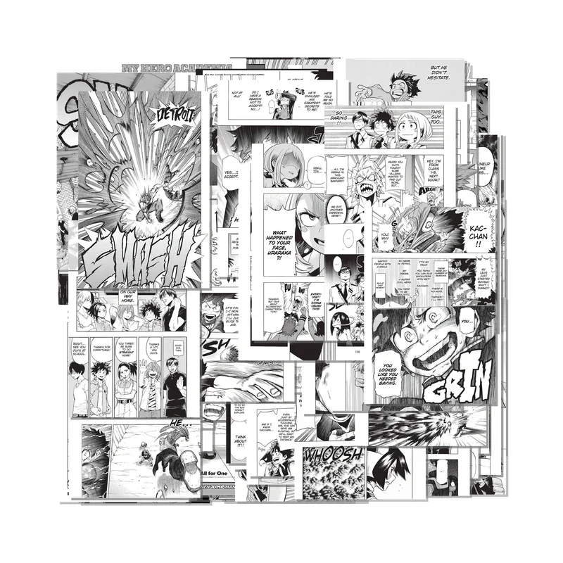 Manga Set of 150 Collage Kit