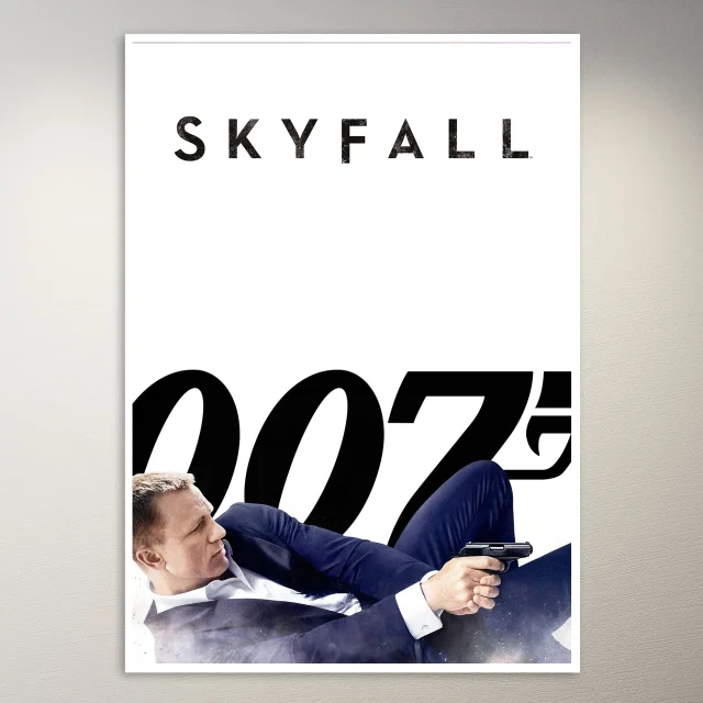 Skyfall 007 Poster