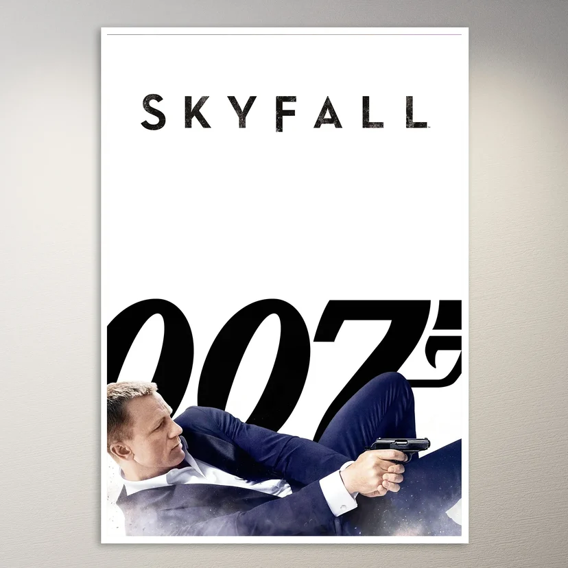 Skyfall 007 Poster