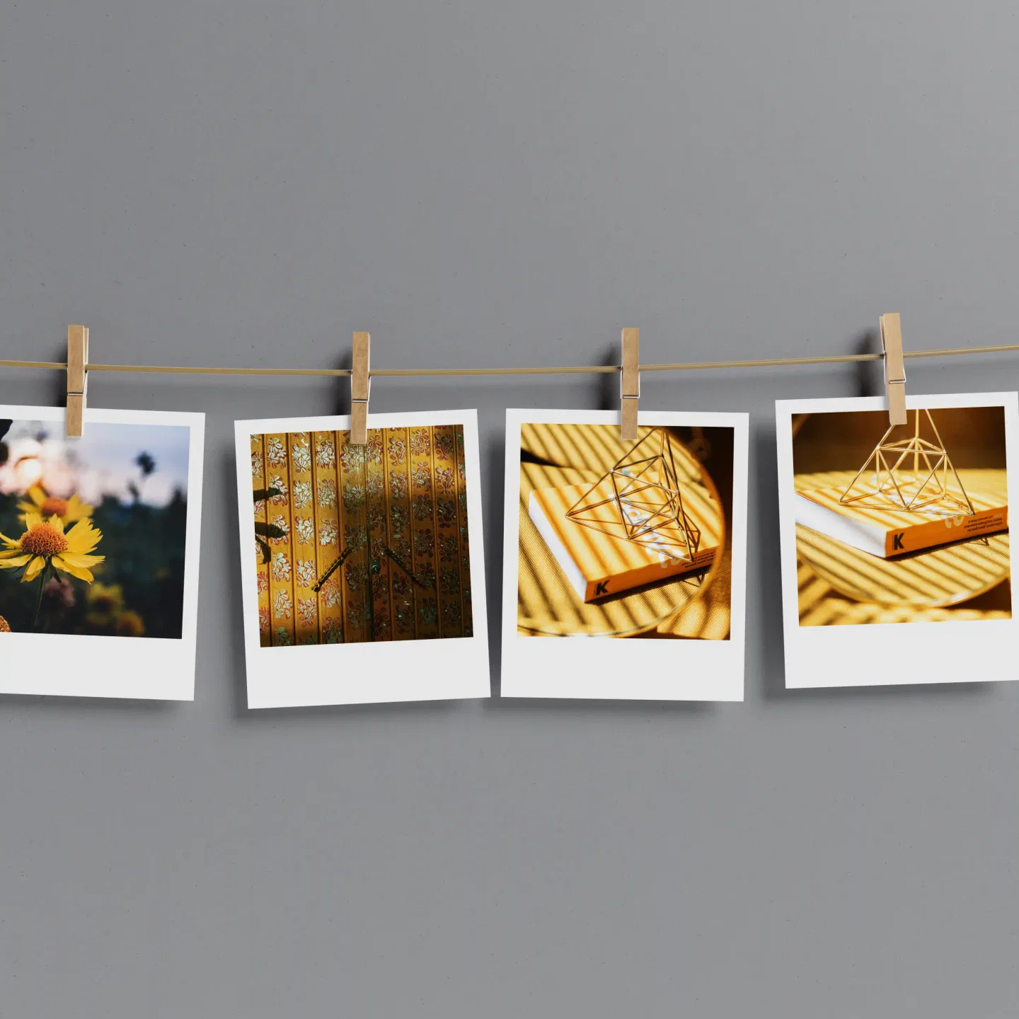 Yellow Aesthetic Prints Set of 12