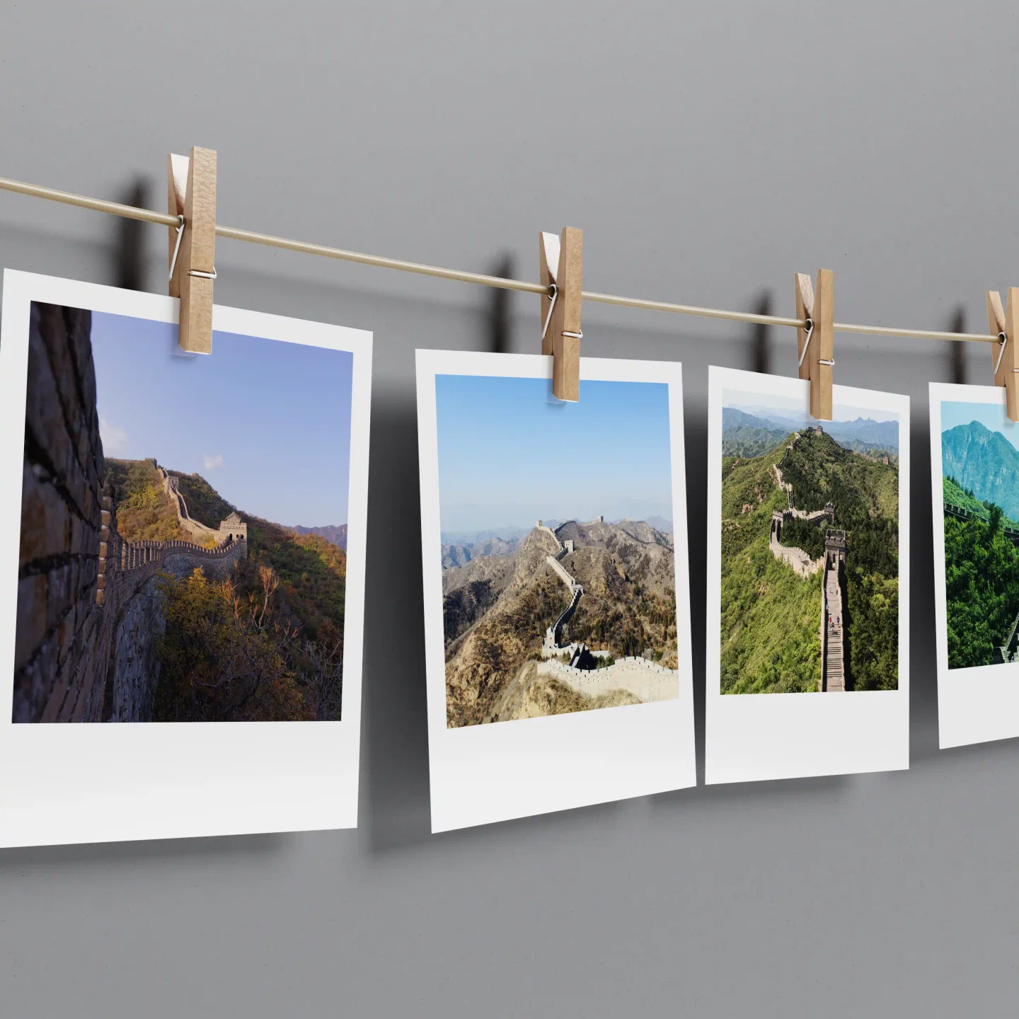 Great Wall of China Prints Set of 9