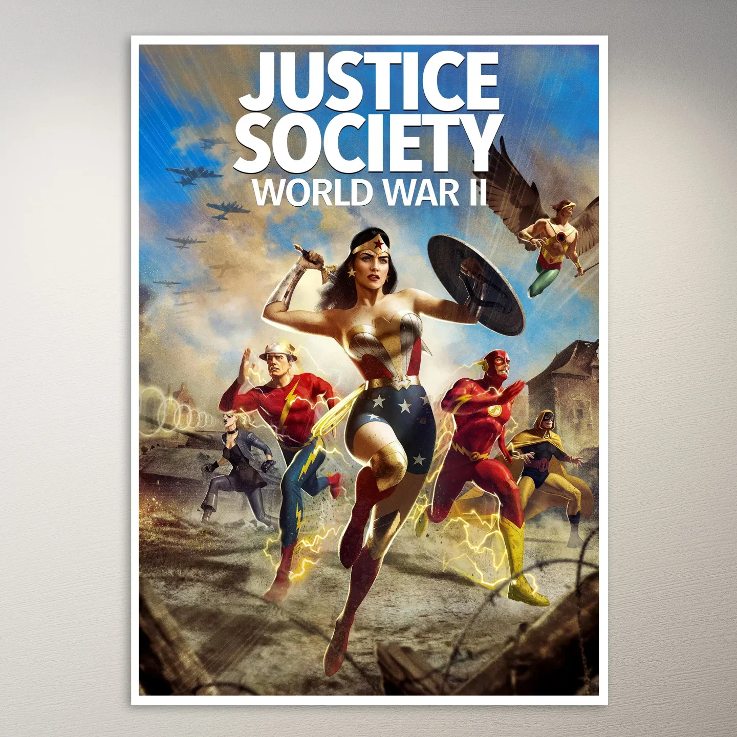 Justice Society WWII Poster