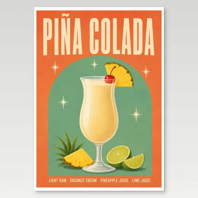 Pina Colada Poster