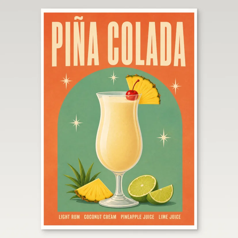 Pina Colada Poster