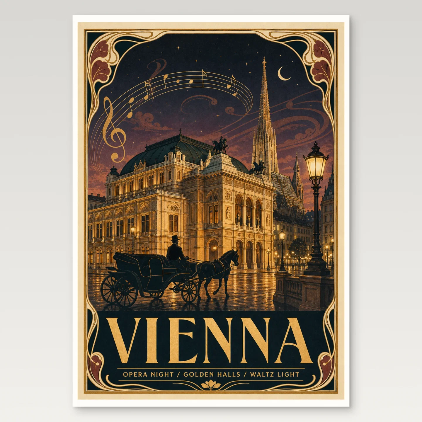 Vienna Poster mockup