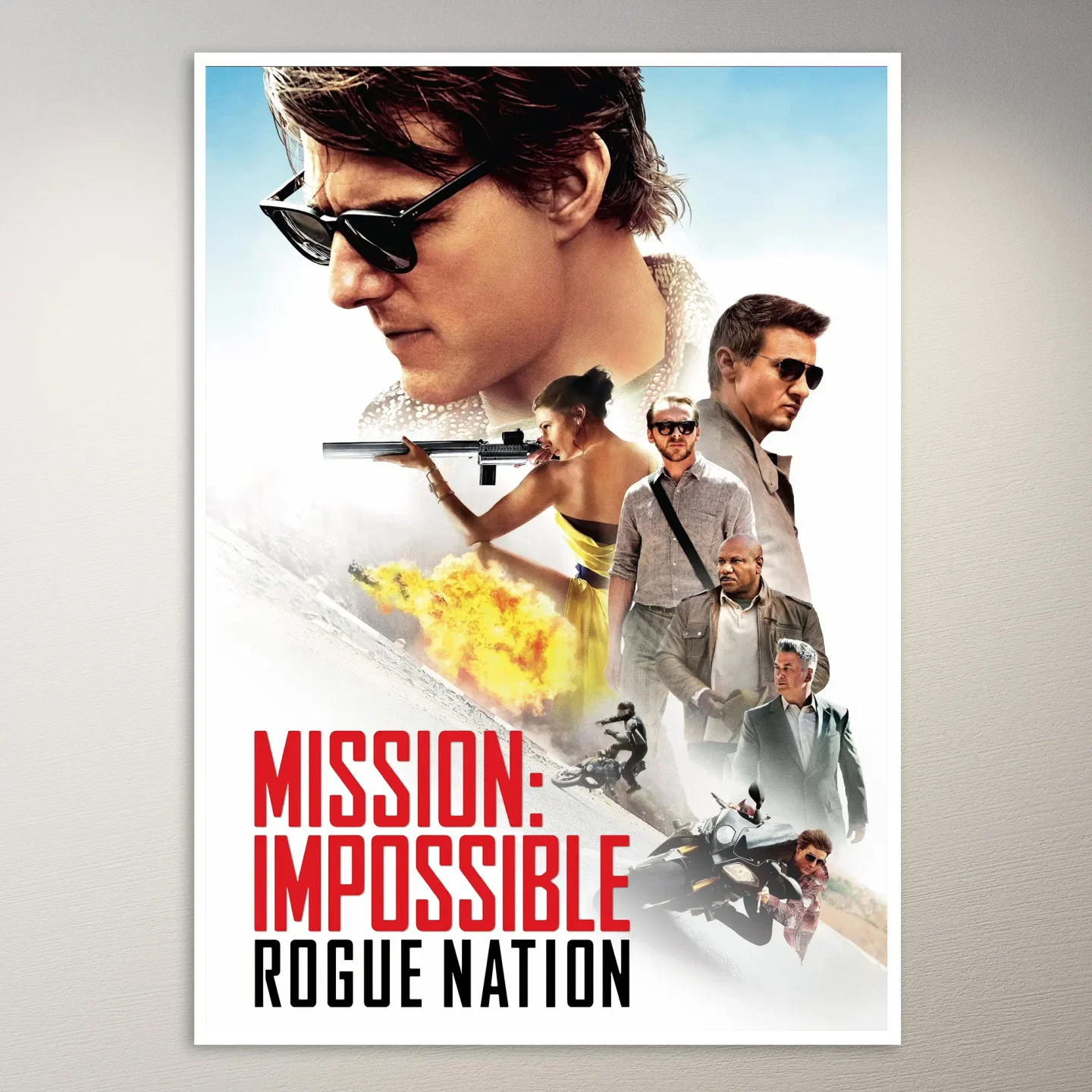 Mission Impossible Rogue Nation Poster