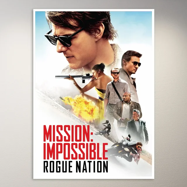Mission Impossible Rogue Nation Poster