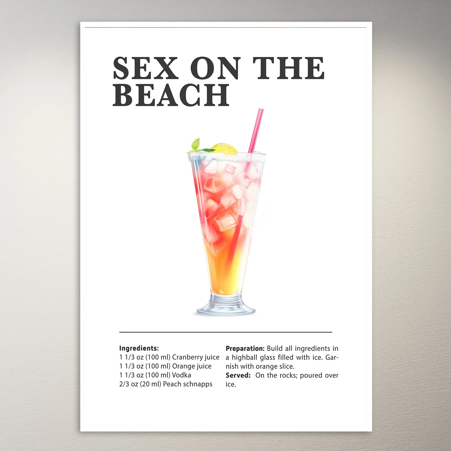 Sunrise Beach Poster