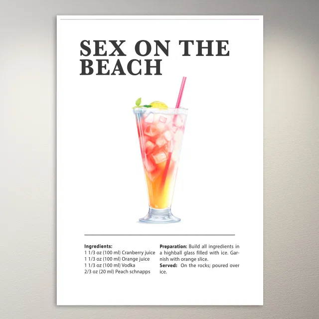Sunrise Beach Poster