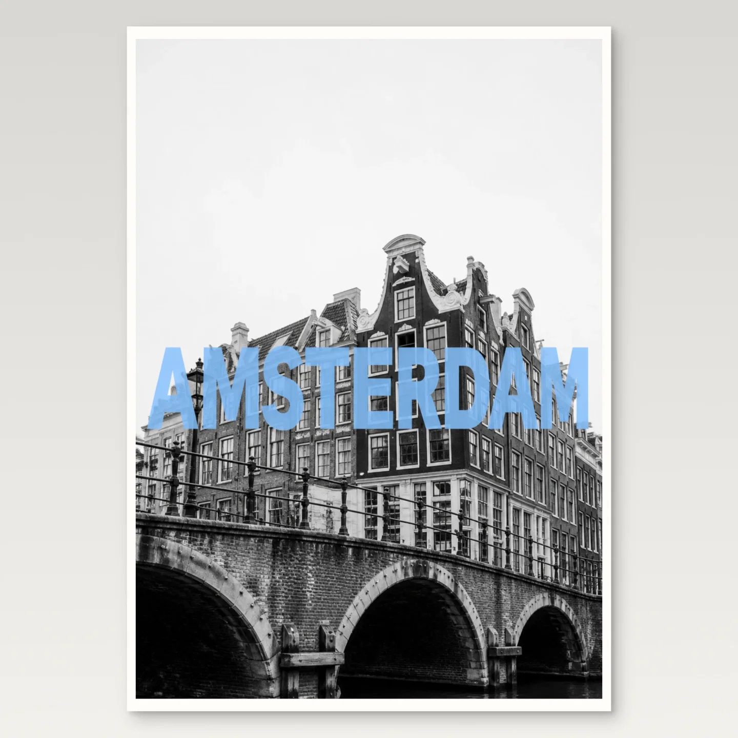 Amsterdam Poster mockup